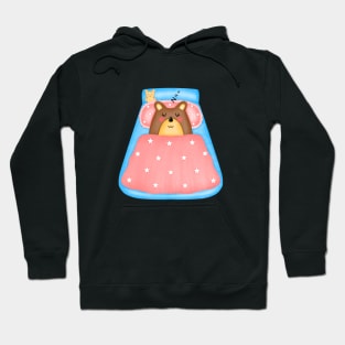 Sleeping groundhog Hoodie